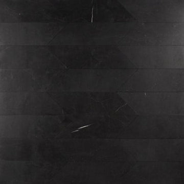 Nero Marquina 3x12 Chevron Honed