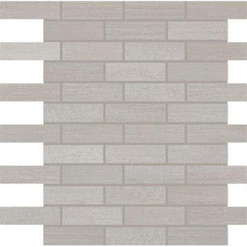 Gray Mosaic (1x3) - 12x12
