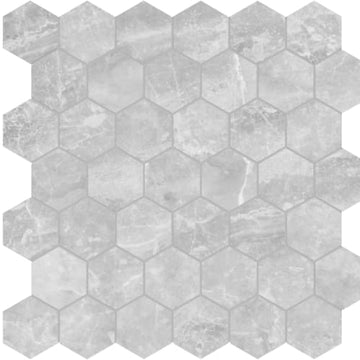 Perla Grigia Hexagon Polished