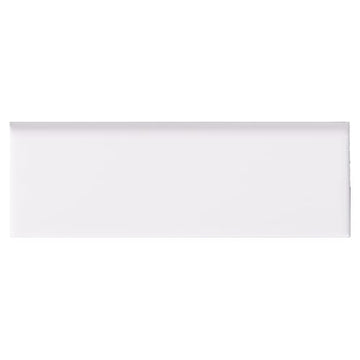 Pure White Glossy Bullnose Le 6x12
