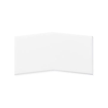 Pure White Glossy Oxbow