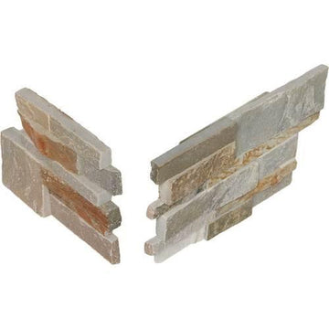 Shanghai Rust (Stacked Stone Corner)