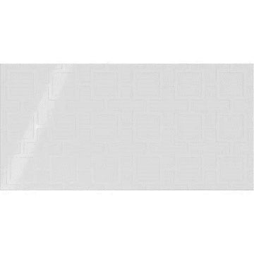 Stylish White Square Lattice 12x24