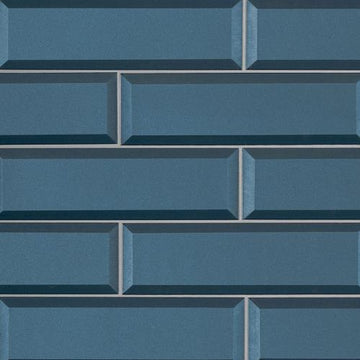 Blue Beveled