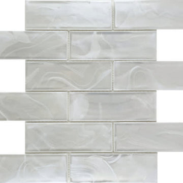 White / 2" X 4" Beveled