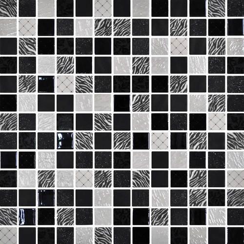 Uptown Glass Mosaic - Square Flooring by Dal Tile