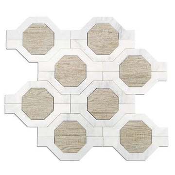 Gray Wood Look Porcelain & Asian Statuary