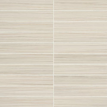 Oyster 1x6 Stacked Mosaic Matte