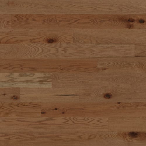 Escape Engineered - Red Oak in Carmel - 3" Hardwood