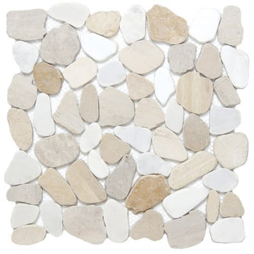 Summer 12" X 12" Pebble On Mesh