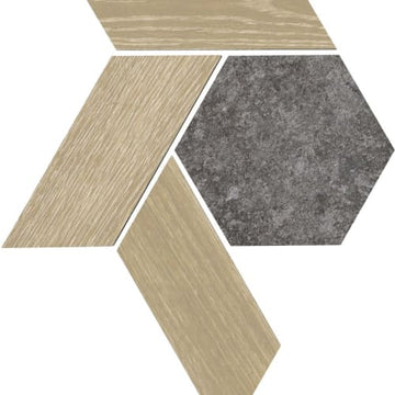 Black & Tan Mosaic
