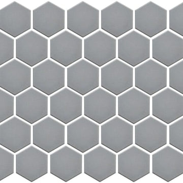 Silver Mosaic Hexagon