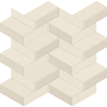 White Mosaic 13x12
