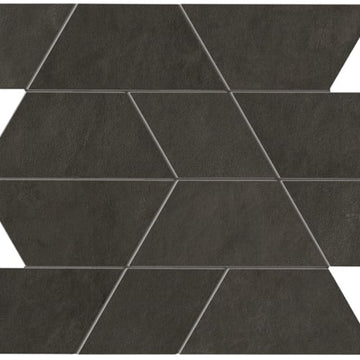 Black Mosaic 14x12 Matte